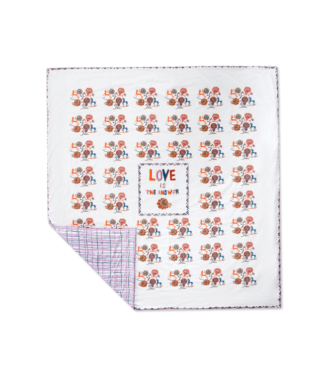 Bed Spread Love Is The Answer