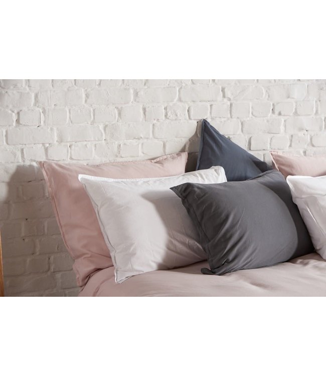 Passion Home Linen Brushed Satin Dekbedovertrek White