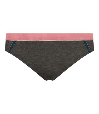 Renée Slip Charcoal/Pink