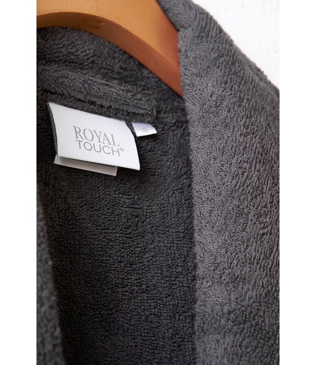Casilin Unisex Bathrobe Teddy Grey Charcoal
