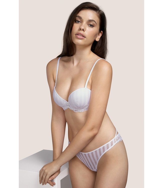 Andres Sarda Johnson Padded Bra White