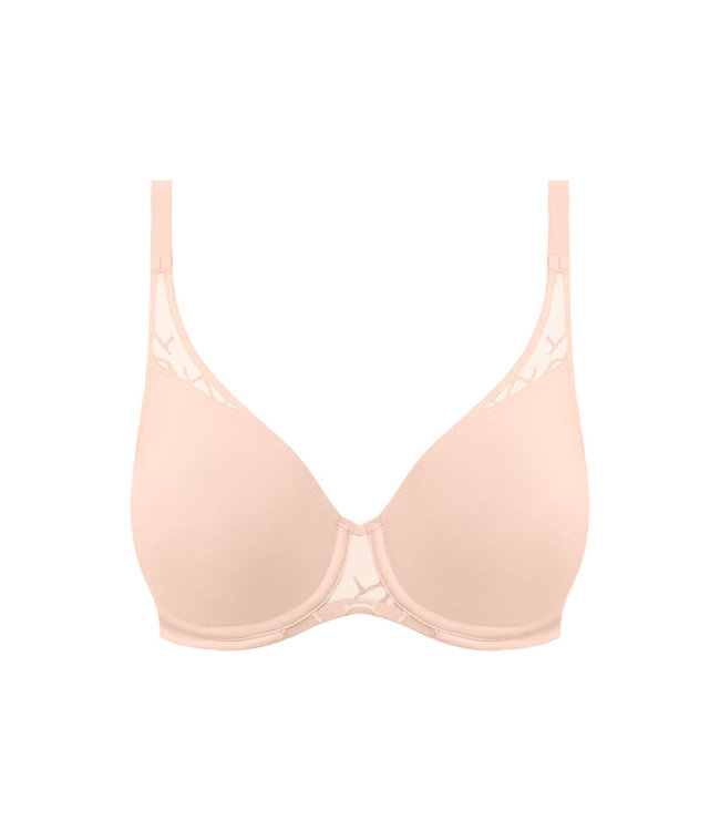 Wacoal Lisse Moulded Non Padded Bra Peach Blush