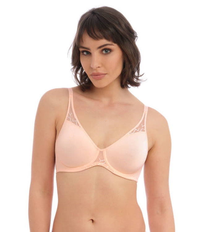Wacoal Lisse Moulded Non Padded Bra Peach Blush
