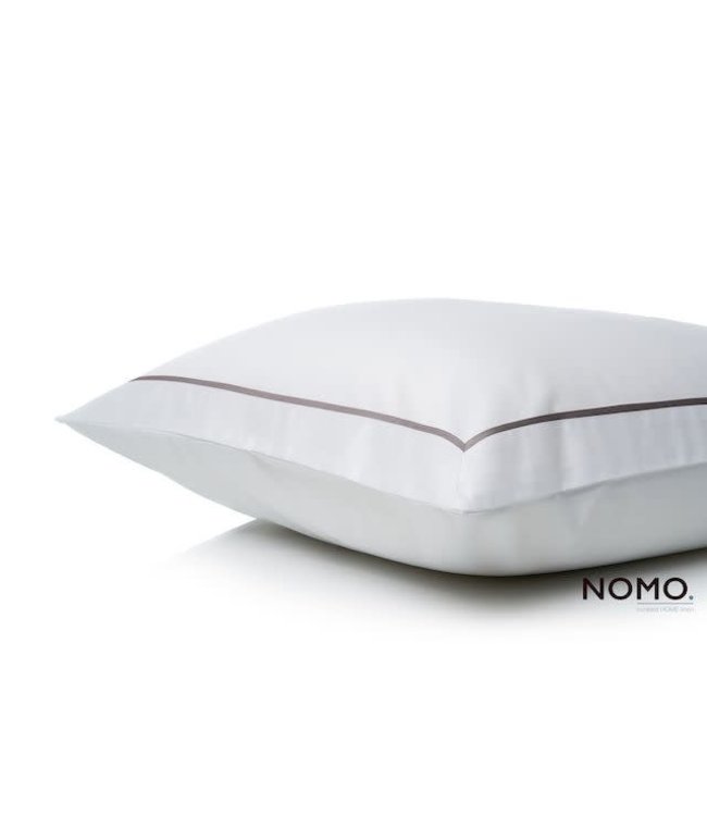 Nomo Dekbedovertrek Bliss White/Elephant