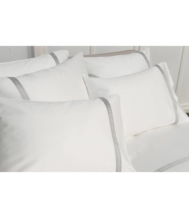 Passion Home Linen Ribbon Dekbedovertrek New Grey