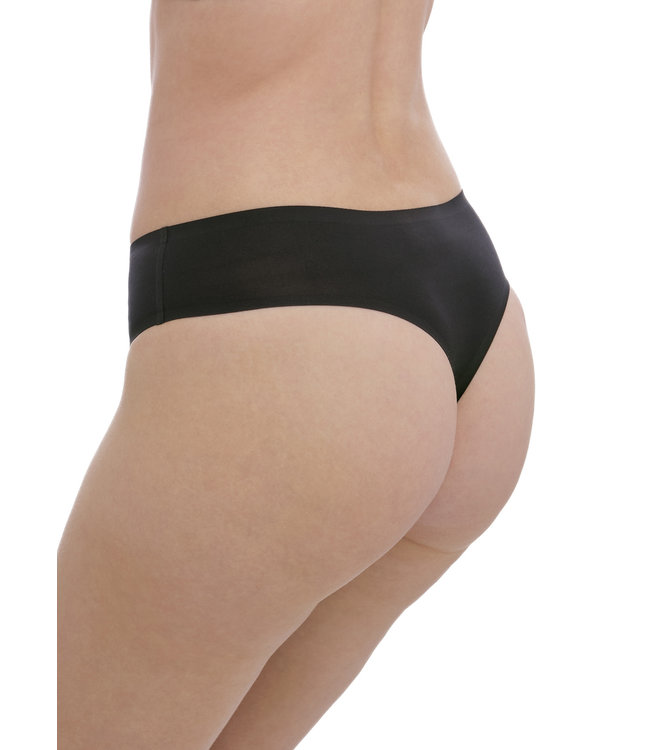 Fantasie Smoothease Invisible Stretch Thong Black
