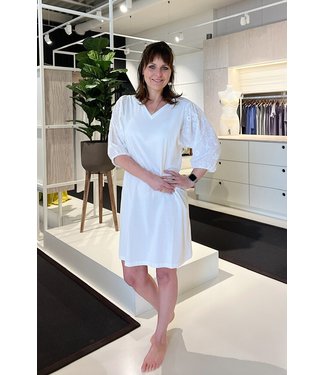 Pluto Elliana Short Dress Perfect White