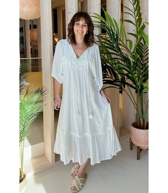 Iconique Monica Maxi Dress White