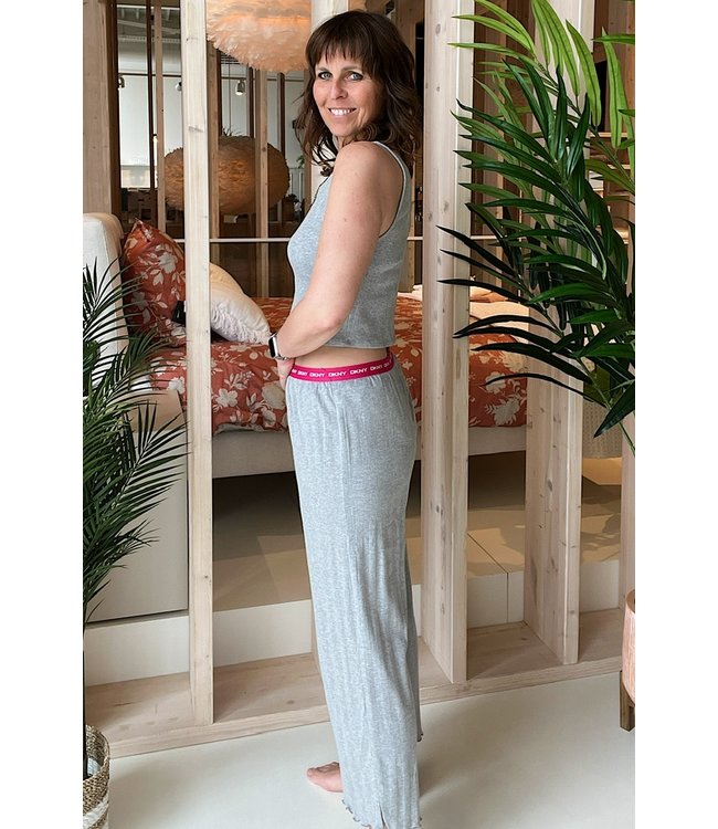 DKNY In With The New Top & Pants Grey Heather