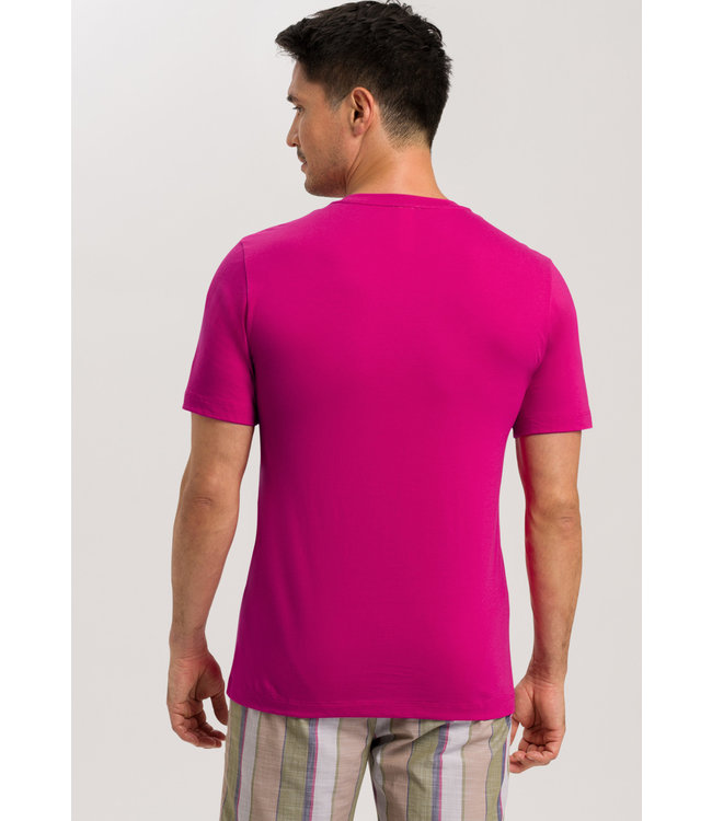 Hanro Living S/S Shirt Very Berry