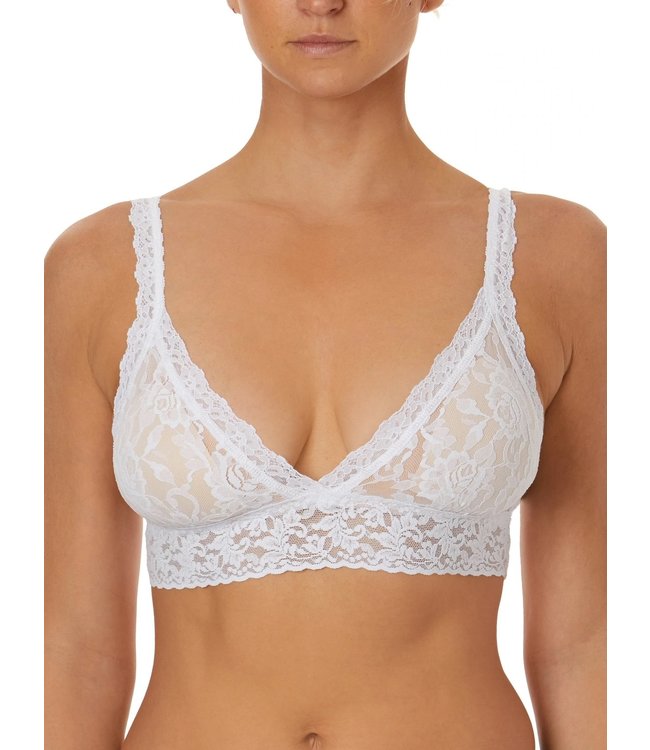 Hanky Panky Padded Crossover Bralette White