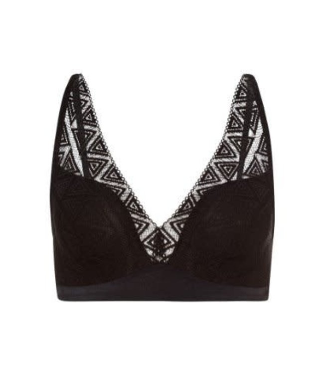 Hanro Clia Soft Cup Bra Black
