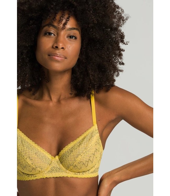 Hanro Thalie U/Wire Bra Animal Lace Fresia