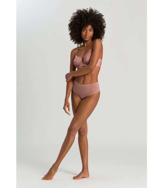 Hanro Clia Midi Slip Copper Dust