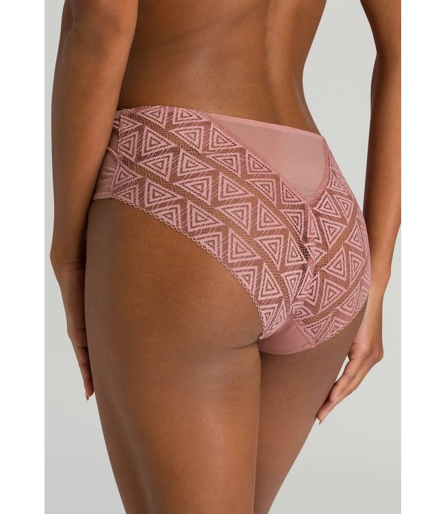 Hanro Clia Midi Slip Copper Dust