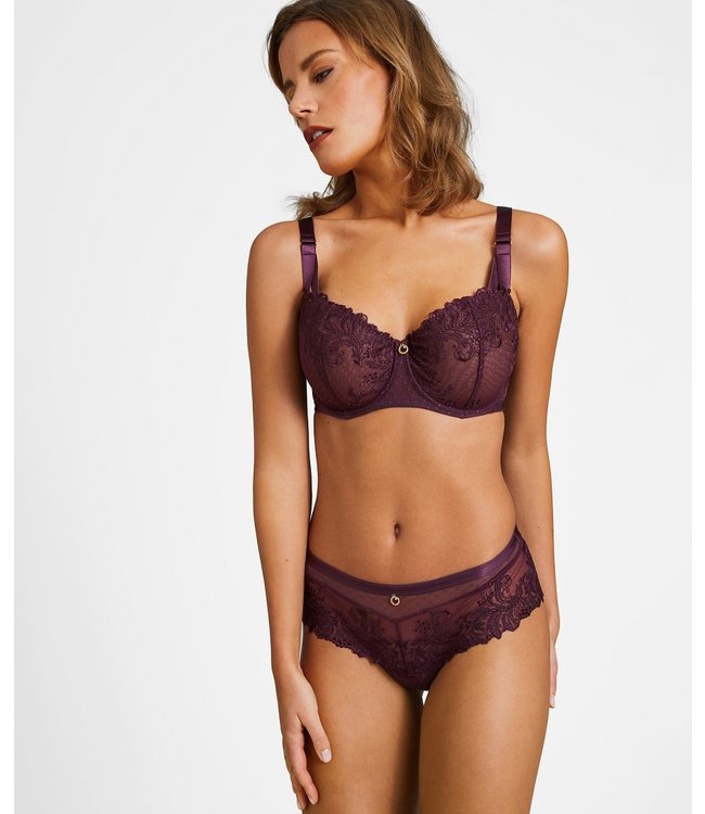 Aubade Paris St. Tropez Slip Femme Passion Wineberry