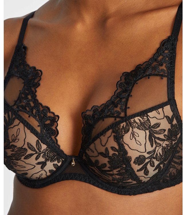 Aubade Paris Plunge Foulard Bh After Midnight Attraction