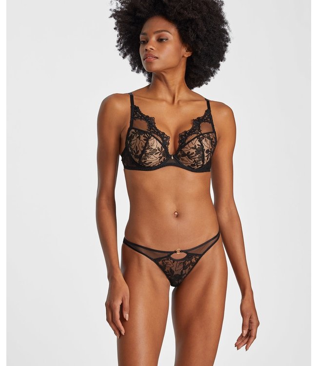 Aubade Paris Plunge Foulard Bh After Midnight Attraction