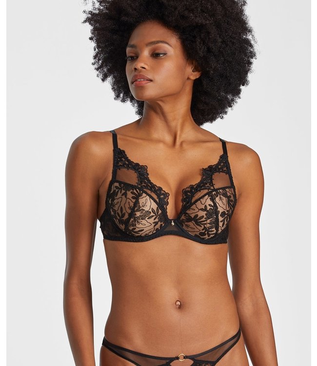 Aubade Paris Plunge Foulard Bh After Midnight Attraction