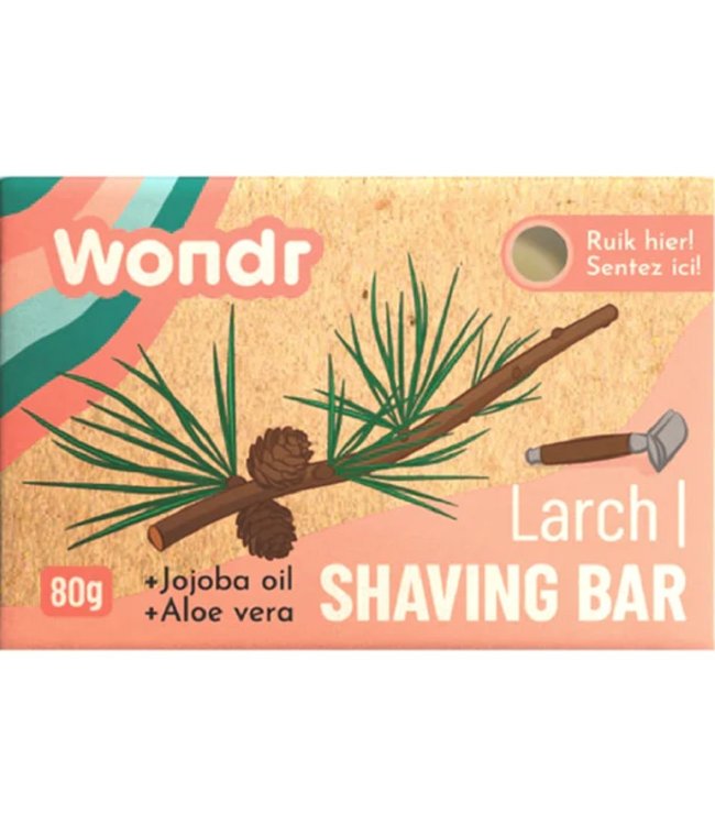 Wondr Shave It Baby Larch Shaving Bar