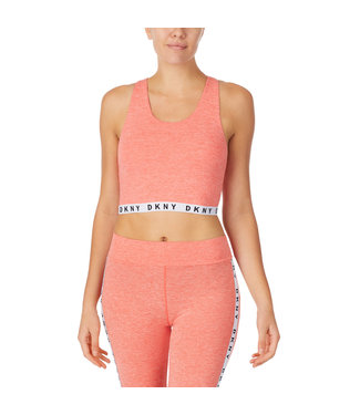 DKNY Sports/Sleep Tank Top Technical Jersey Grapefruit Space Dye