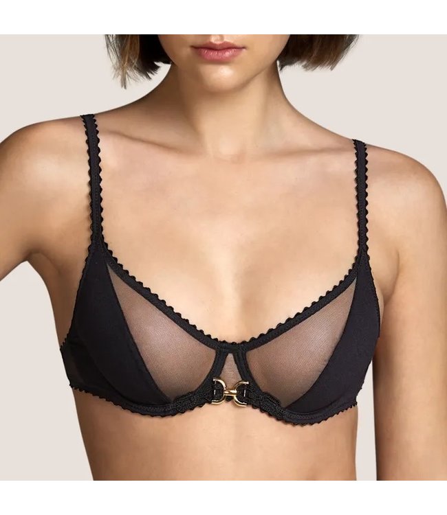 Andres Sarda Switzer Full Cup Wire Bra Black