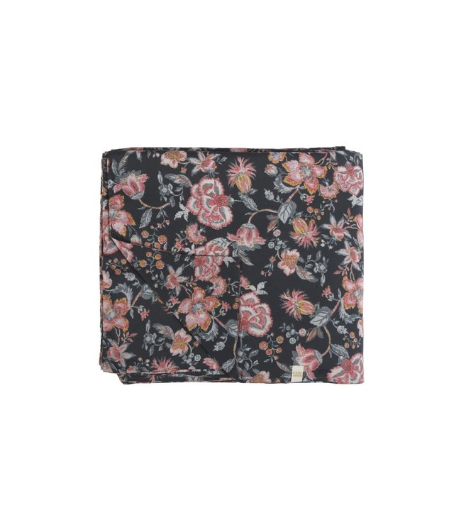 Noemie Duvet Cover Charcoal Tropical Loon