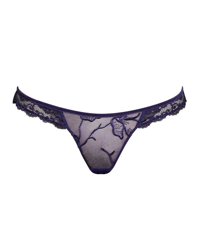 Edurne Italian Slip Water Blue