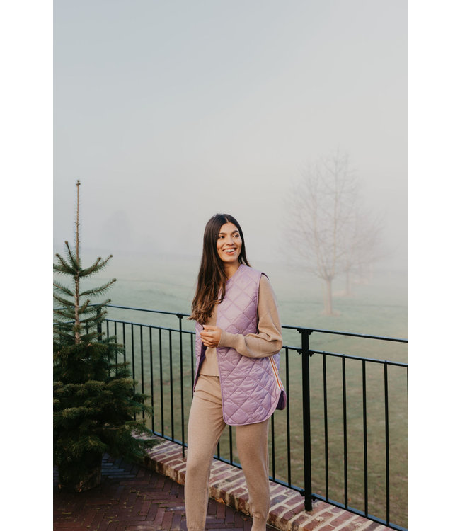 Ellie Puffer Jacket Short Rose