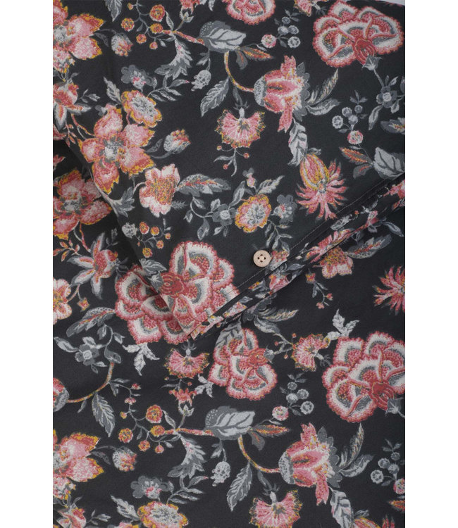 Noemie Duvet Cover Charcoal Tropical Loon