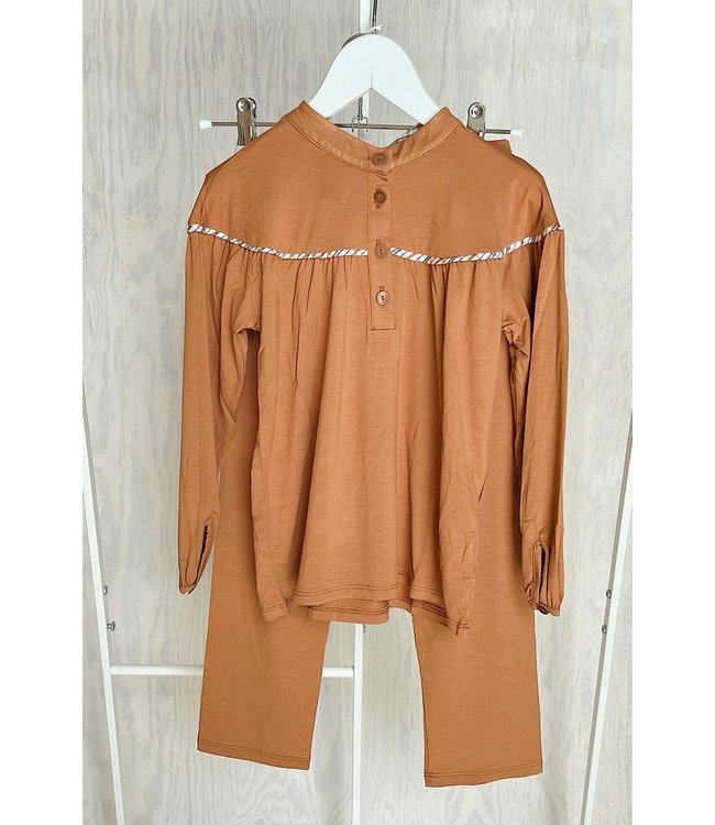 Elena Pyjama Kids Modal Bronze