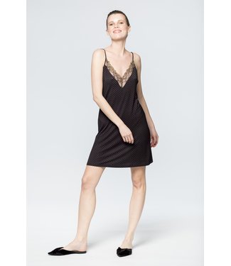 Pepita Zoe Slipdress Nero