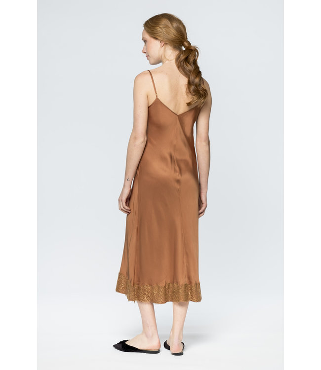 Pepita Long Slipdress Belfy Coccio