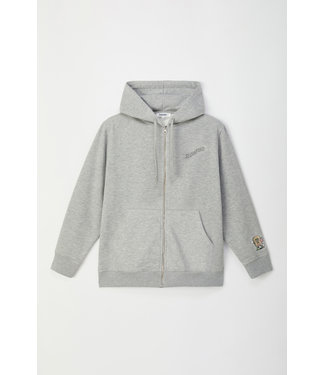 Unisex Zipper Sweater Grijs Melé 222-2-SLD-K/143