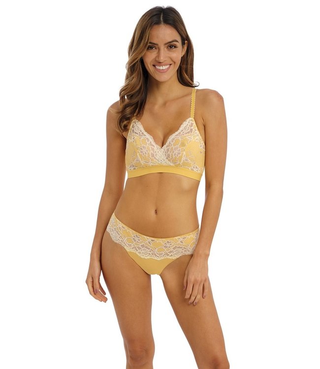 Wacoal Florilege Non Wired Bralette Honey