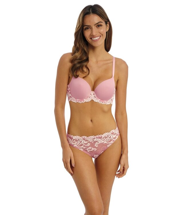 Wacoal Instant Icon Bridal Rose/Crystal Pink Bikini Brief