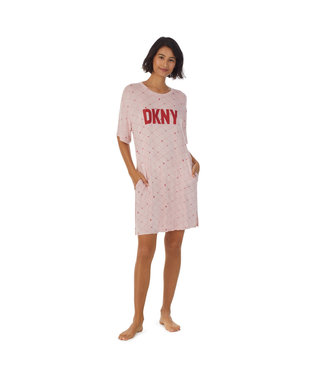 DKNY Sleepshirt Less Talk/More Sleep Chevrons