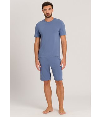 Hanro Smart Sleep Pyjama Labrador Blue