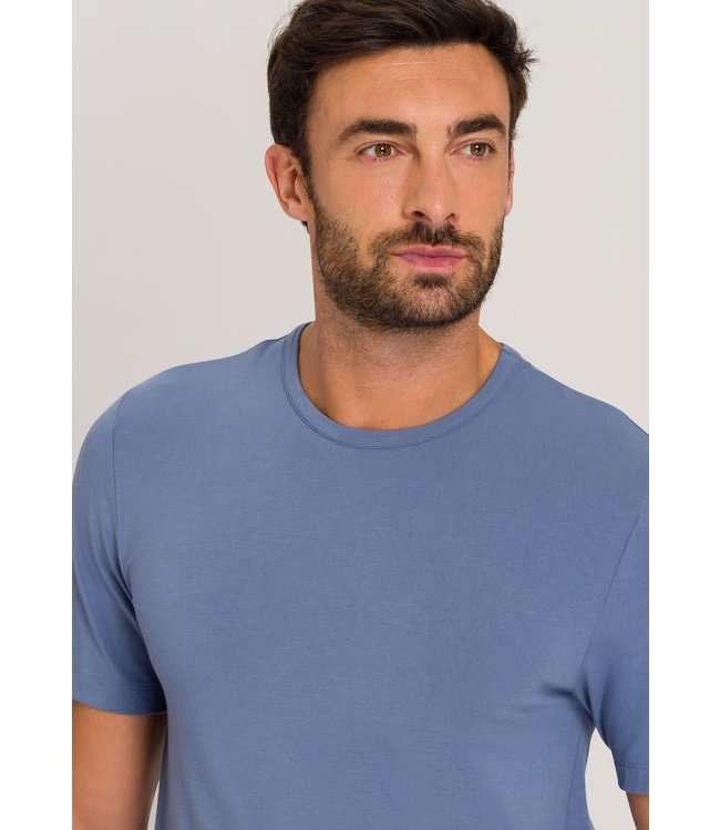 Hanro Smart Sleep Pyjama Labrador Blue