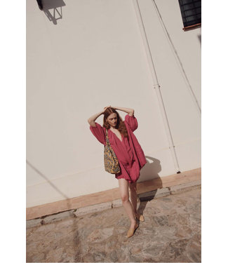 Louise Misha Dress Janica Fushia