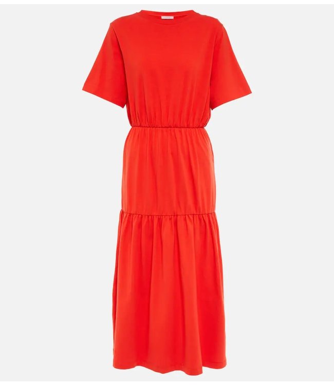 Max Mara Leisure Pergola Dress Long Red