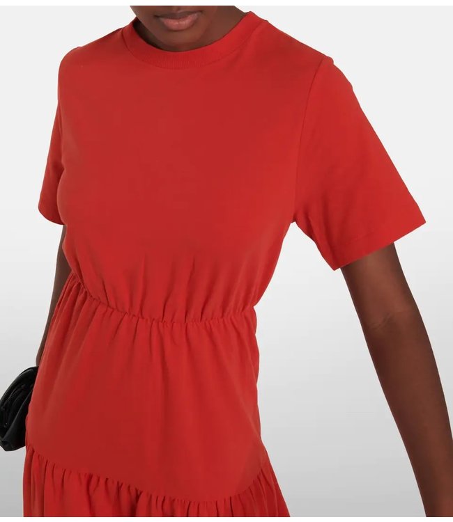 Max Mara Leisure Pergola Dress Long Red