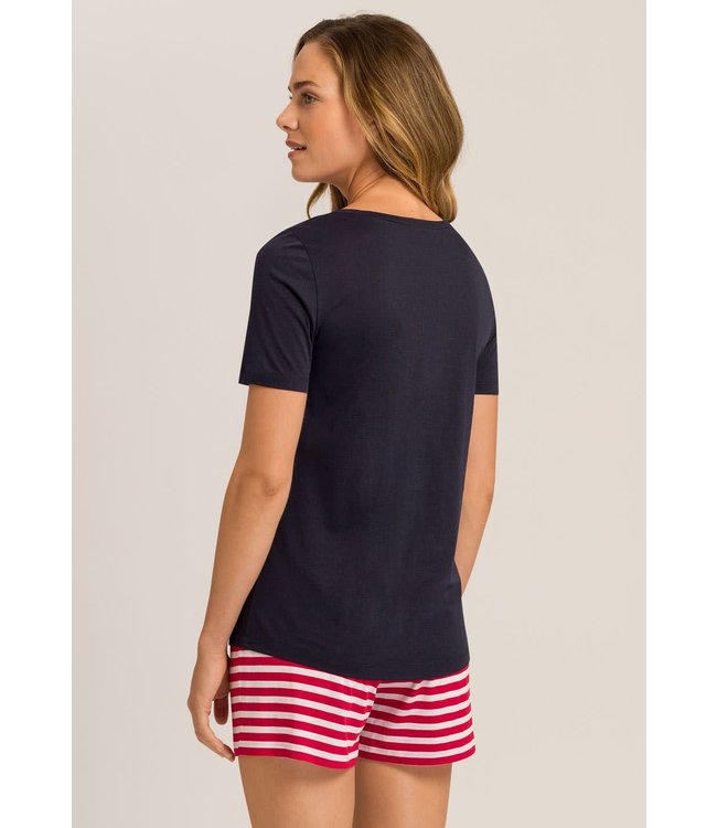 Hanro Laura Pyjama Garnet Rings