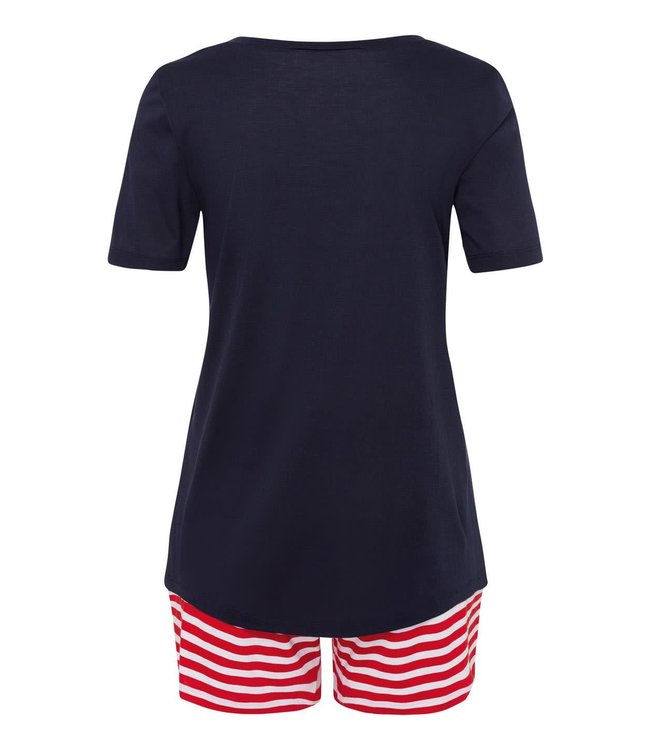 Hanro Laura Pyjama Garnet Rings