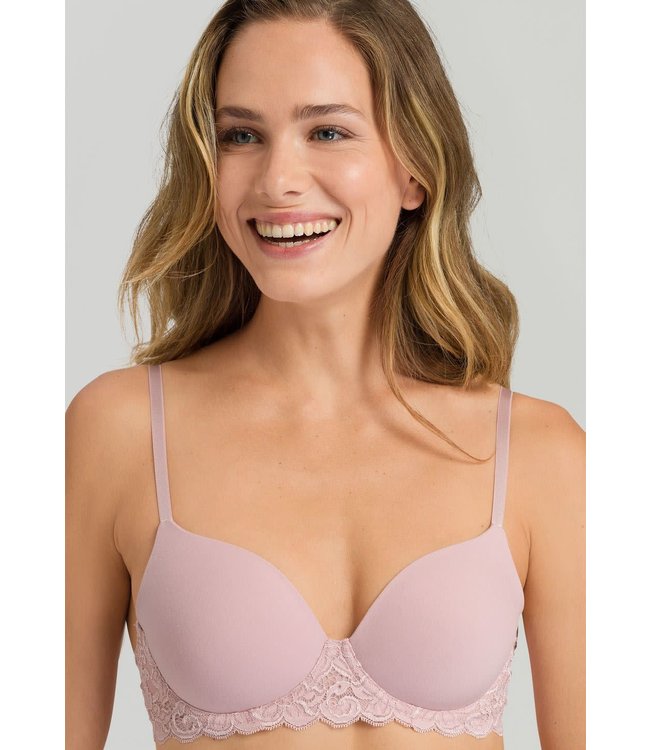 Hanro Moments Padded Bra Pale Pink