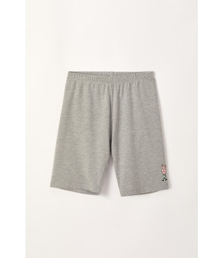 231-2-SLR-K/142 Girls Cyclist Shorts Licht Grijs Mélange