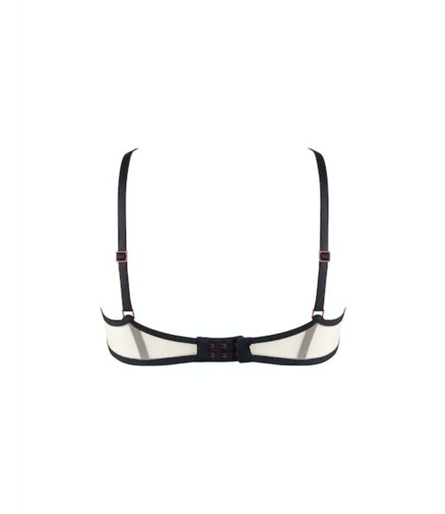 Minimalist Balcony Bra Sheer