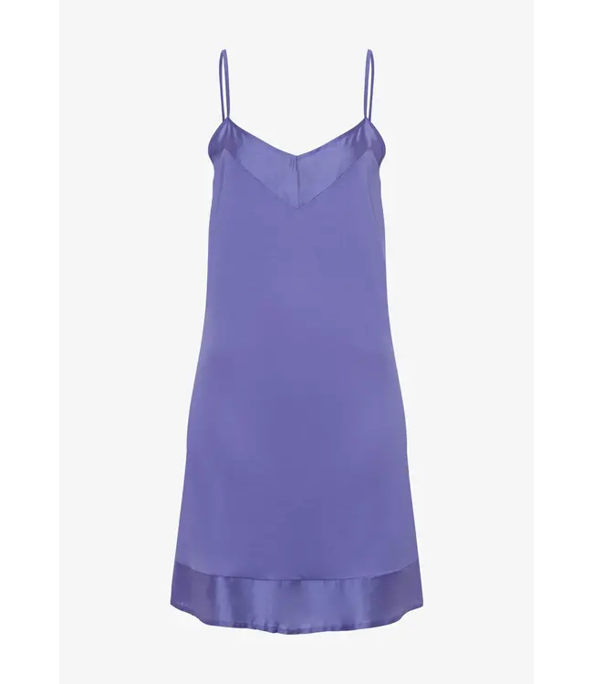 Hanro Livia Negligé Violet Blue