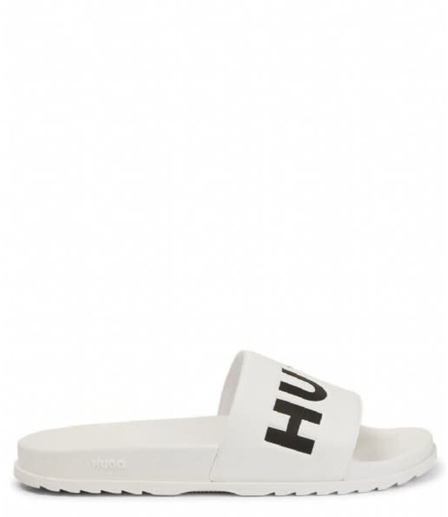 Match It Slid Slipper Open White