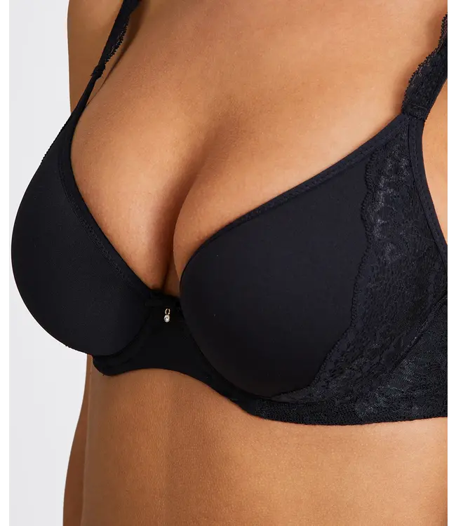 Aubade Paris Spacer Plunge Bh Sweetessence Black